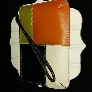 Wilson Leather wristlet